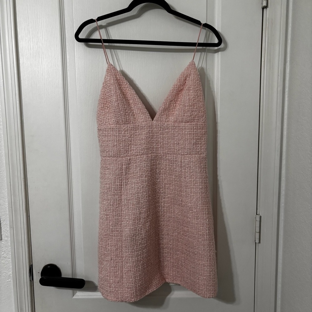 Alice + Olivia Carli Tweed Minidress Size 8 - Picture 4 of 8
